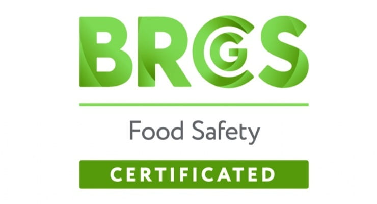 Logo de notre certification BRCGS